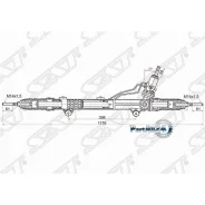 ����� ������� Mercedes-Benz E-Class 02-09 / M-Class 05-11 SAT ST-A164 460 01 00 STA1644600100 ����