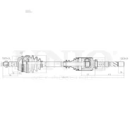 ������ � ����� �������� ������ Renault Master II 98-, Opel Movano A 01- (����) UNIO CVJ10095 CVJ10095 ����