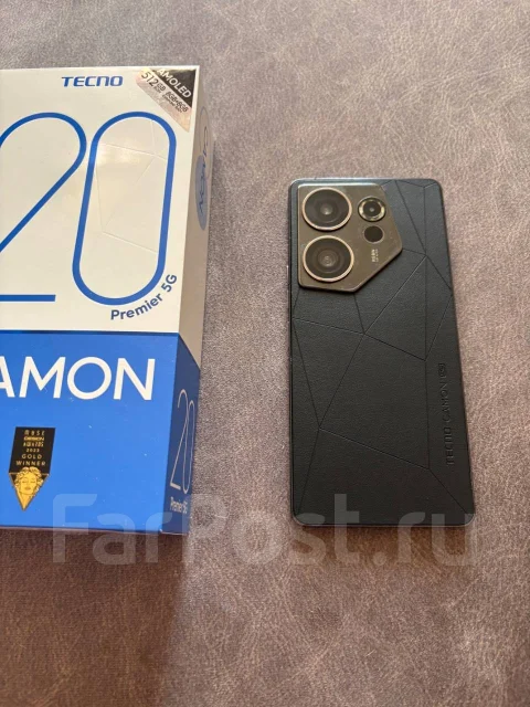 Tecno Camon 20 Premier 5G. �/�, 512 ��, ������, 4G LTE, 5G, Dual-SIM, NFC ����