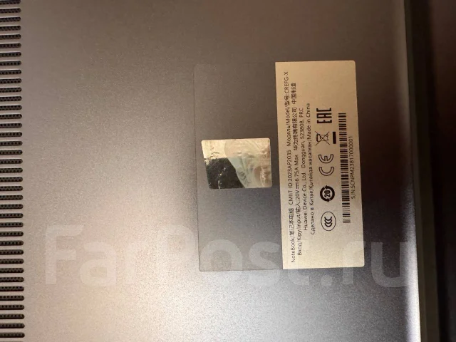 Huawei MateBook 16s. 16", ��� 16 ��, ���� 1 000���, WiFi: 1, Bluetooth: 1 ����