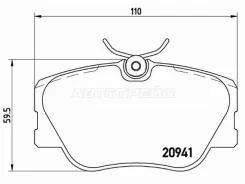 ������� ��������� Brembo P50008, �������� P50008 ����