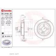 ���� ��������� UV Coated | ��� | Brembo 08916321 - 08916321 ����
