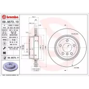 ���� ��������� ����. � �� ��������� BMW X3 (E83) 01/03-12/11 Brembo 09957311 - 09957311 ����