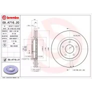 ���� ��������� ������. � �� ��������� Nissan JUKE (F15) 06/10- / Nissan X-Trail (T31) 03/07-07/14 Brembo 09A71621 - 09A71621 ����