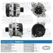 ��������� 14V 85A Chevrolet Lacetti (J200) Nubira Meatdoria 5560131 - 5560131 ����