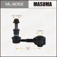 ������ ������������� (����) Masuma rear Toyota C-HR / NGX50L ML-9052, ������ ML9052 ����