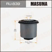 ����������� Masuma KIA Cerato III rear Masuma ������� RU-839 | �������� �� ��, ������, 5 ����� | �������� �� 12 ��� | ������ � ������� | ������� RU-83...