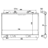 �������� ���������� ��������� Mazda 6 2.0D 03- NRF 53383 - 53383 ����