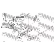 ����������� ���������� ������ Renault Trafic II (ET) 2009-2014 Febest RNAB009 RNAB009 ����