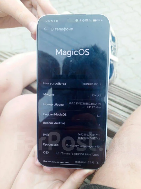 Honor X8b. �/�, 128 ��, �����������, 4G LTE, Dual-SIM, NFC ����