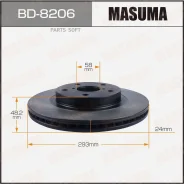 ���� ��������� Masuma BD8206 - BD8206 ����