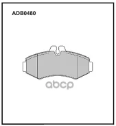������� ��������� �������� Mercedes-Benz Sprinter 95-06 / Vito Allied Nippon ���. adb0480 ADB0480 ����