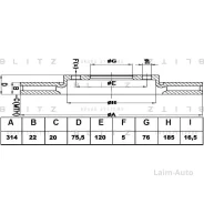 ���� ��������� ������ ������������� VW Touareg/Transporter 03- BS0183 ����
