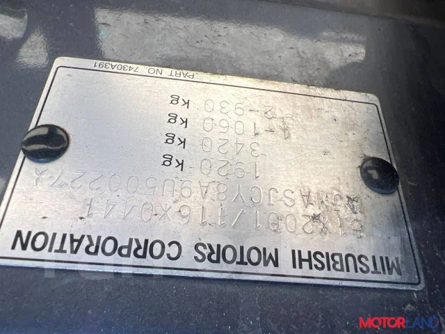 ���������� ��������� Mitsubishi Lancer 10 2007-2017 20890761 1355A136 ����