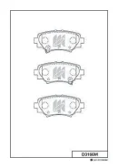 ����� ������� D3166MH ������� ��������� �������� Mazda 3 (BM, BN) D3166M D3166M ����