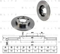 ���� ��������� ������ Blitz BS0168 BS0168 ����