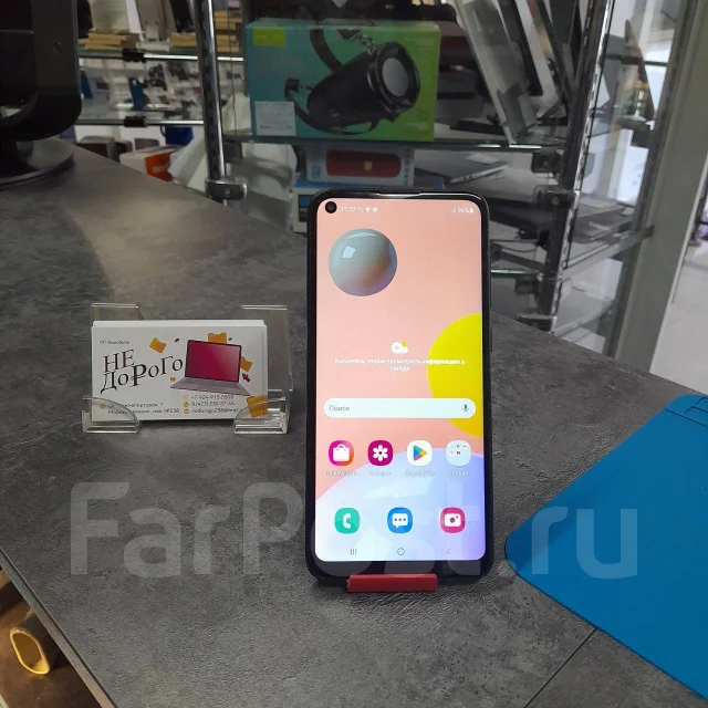 Samsung Galaxy A11. �/�, 32 ��, ������, 4G LTE, Dual-SIM ����