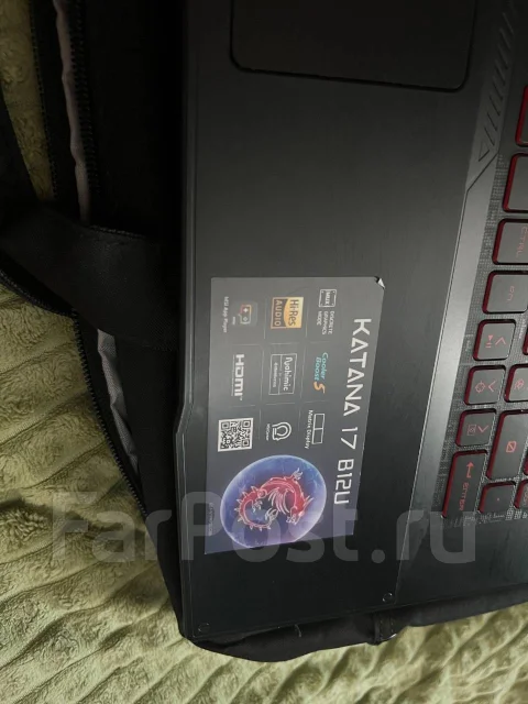 MSI Katana 17. 17.3", 4,4����, ��� 8 ��, WiFi: 1, Bluetooth: 1 ����