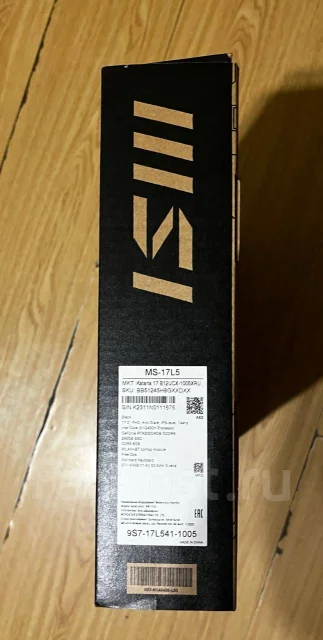 MSI Katana 17. 17.3", 4,4����, ��� 8 ��, WiFi: 1, Bluetooth: 1 ����