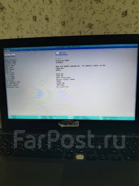 Dell Inspiron 5565. 15.6", 3,3����, ��� 8 ��, ���� 128���, WiFi: 1, Bluetooth: 1, ����������� �� 3��. ����