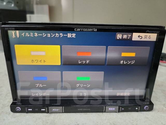 arrozzeria 楽ナビ AVIC-RZ700 2016 Carrozzeria AVIC-RZ700 Map 2016 Car Navigation System Car