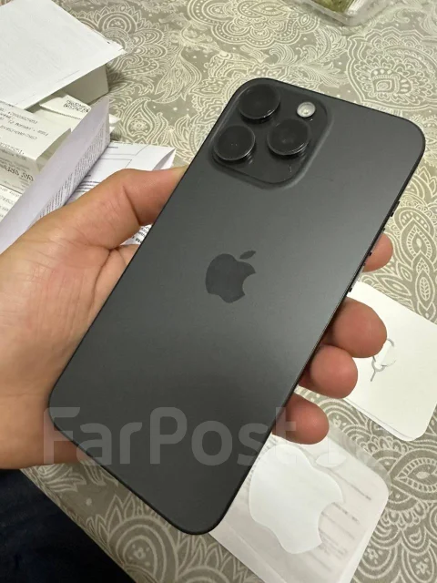 Apple iPhone 15 Pro Max. �/�, 256 ��, ������, 4G LTE, Dual-SIM, NFC ����