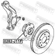 ������� � ����� �������� Nissan Qashqai II 0282-J1 0282J11F 0282J11F ����