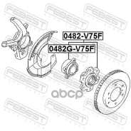 ������� �������� Mitsubishi Pajero IV/Montero V87W 0482GV75F 0482GV75F ����