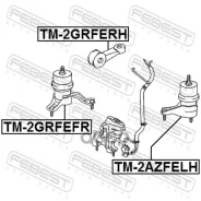 ����� ��������� ������ (�������) Toyota Camry ACV3 TM2Grfefr TM2GRFEFR ����