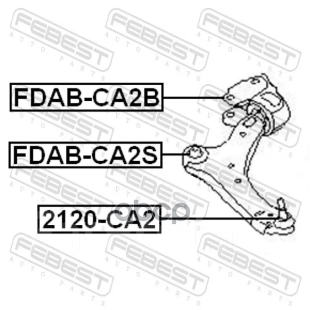 ����������� FDAB-CA2B Febest ���. FDAB-CA2B FDABCA2B ����
