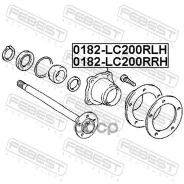 ������� � ����� ���� ������ Toyota LAND Cruuser 20 0182LC200RRH 0182LC200RRH ����
