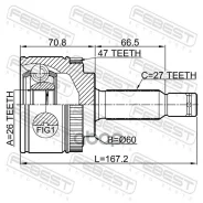 ���� ������� 26X60X27 KIA Opirus 2003-2006 2210-OP 2210OPIA47 2210OPIA47 ����