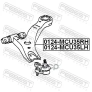 ����� ������ Lexus RX330/350 MCU35/GSU35 4WD 2003- 0124MCU35RH 0124MCU35RH ����