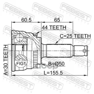 ���� �������� 30x50x25 Hyundai Matrix Febest 1210-014A44 1210014A44 ����