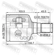 ���� ���������� ����� 28X36.2X31 �������� ��� FORD 2111AWF21LH 2111AWF21LH ����