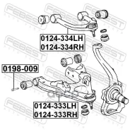 ����� ������ ����� ����� Toyota LAND Cruiser 100 (0124334LH ����