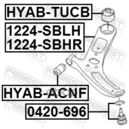 ����� ������ Hyundai Solaris 1224-SBRH 1224SBRH 1224SBRH ����
