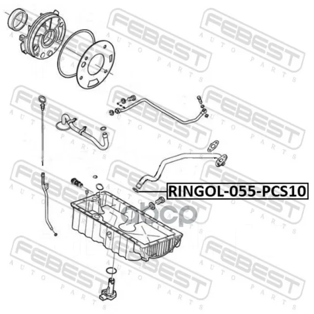 ������ �������������� Febest ���. Ringol055PCS10 RINGOL055PCS10 ����
