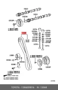 ������ ��� Toyota 13568-39016 1356839016 ����