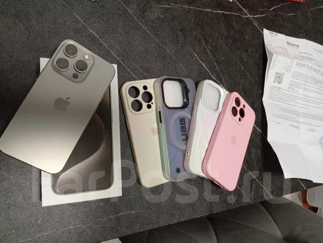 Apple iPhone 15 Pro. �/�, 256 ��, �������, 4G LTE ����