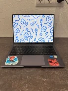 Huawei MateBook 14 KLVD-WFH9. 14", 2,4����, ��� 16 ��, ���� 512���, WiFi: 1, Bluetooth: 1, ����������� �� 7��. ����