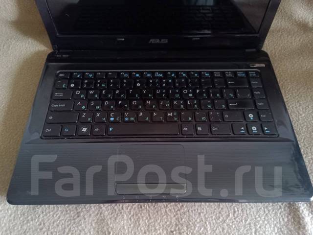 Asus A42F. 14", 2����, ��� 4 ��, ���� 128���, WiFi: 1, Bluetooth: 1, ����������� �� 1��. ����