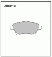 ������� �������� Allied Nippon ADB01160 Renault: 7701207672 01160 XR3Z2001AA Renault Grand Sc?nic Ii (Jm0/1_). Renault Kangoo Express (Fc0/1_) ADB0116...