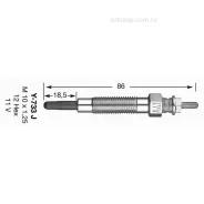����� �����������! Mitsubishi L200/L300 2.5D 93-94 DP-13 NGK-NTK 6592 6592 ����
