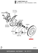 ���� ��������� | ����� ����/��� | Mitsubishi 4615A061 4615A061 ����