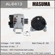 ��������� Volkswagen / AZZ, BAA, BKJ, BMV, BMX, BRJ (14V/180A) Masuma ALE413 ALE413 ����