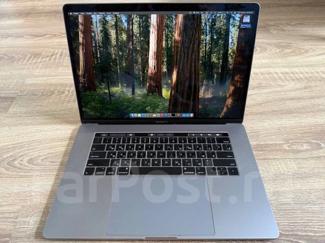Apple MacBook Pro 15 2018. 15", 2,2����, ��� 16 ��, ���� 256���, WiFi: 1, Bluetooth: 1, ����������� �� 5��. ����
