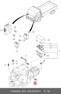 ������ �������� ����� ��� Hyundai Elantra, Hyundai Accent, Hyundai H100 hyundai-kia 94610-73011 9461073011 ����