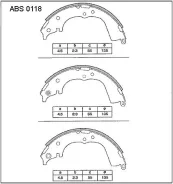 ������� ��������� ���������� ������ ��� Toyota Hiace, Daihatsu Rocky, Toyota Granvia allied-nippon abs0118 ABS0118 ����