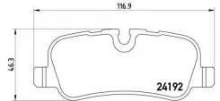 ������� ��������� �������� | ��� | Brembo P 44 019 P44019 ����